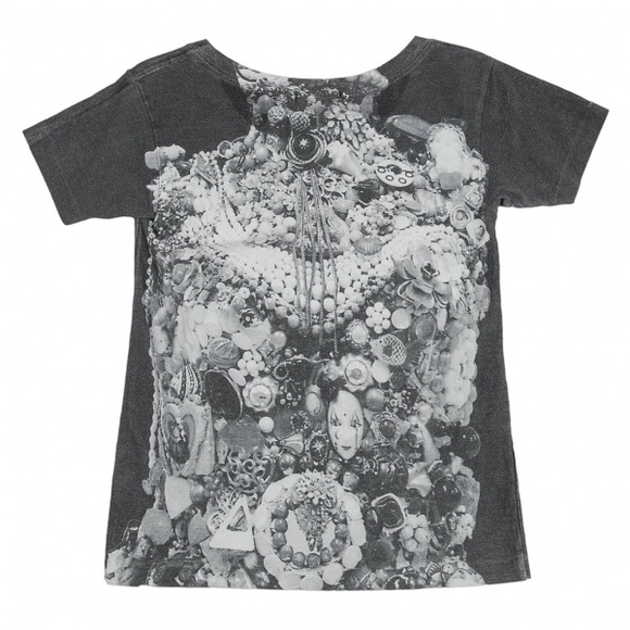 SOLD VINTAGE Zucca Print T-shirt Grey size M - Picture 4 of 6